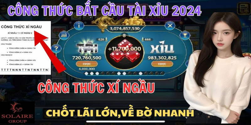 Cách soi cầu Tài xỉu theo công thức đánh online